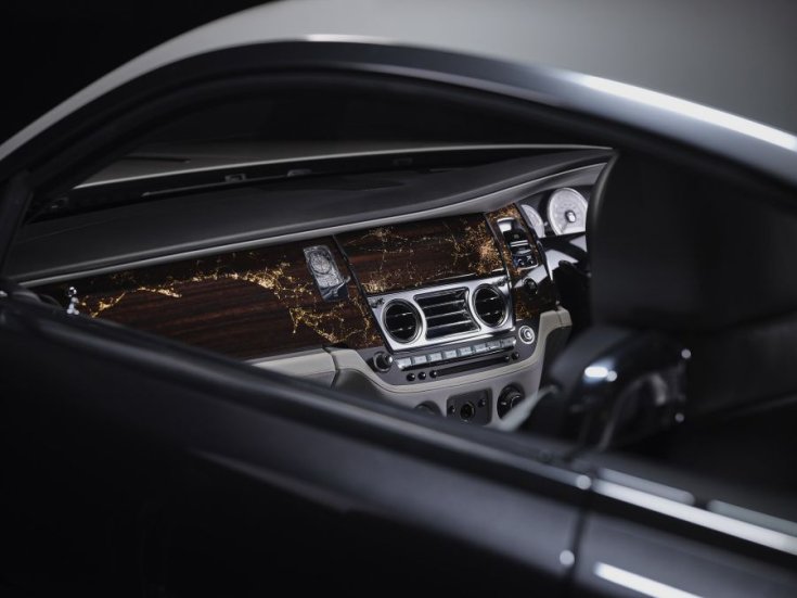 Rolls-Royce Wraith Eagle VIII műszerfal