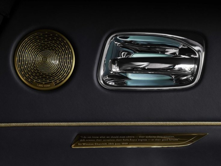 Rolls-Royce Wraith Eagle VIII Churchill idézet