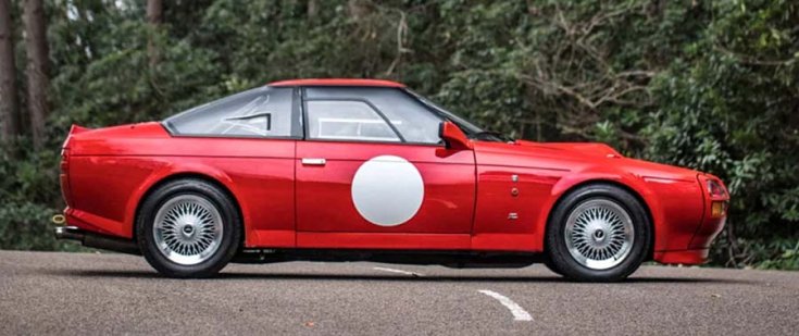 Aston Martin V8 Zagato oldalról