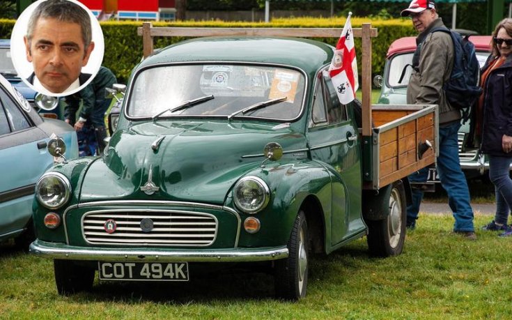 Rowan Attkinson Morris Minor Pickup