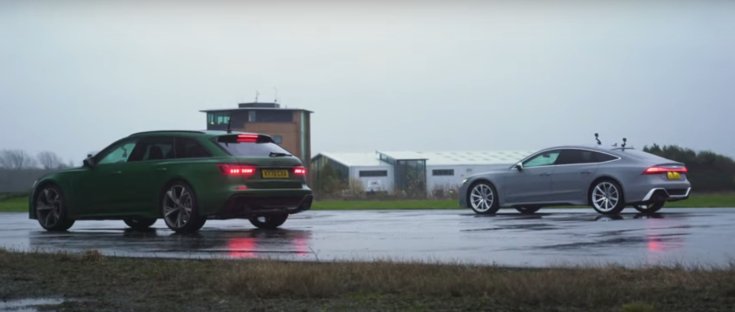 Audi RS6 Avant és Audi RS7 Sportback egy képen