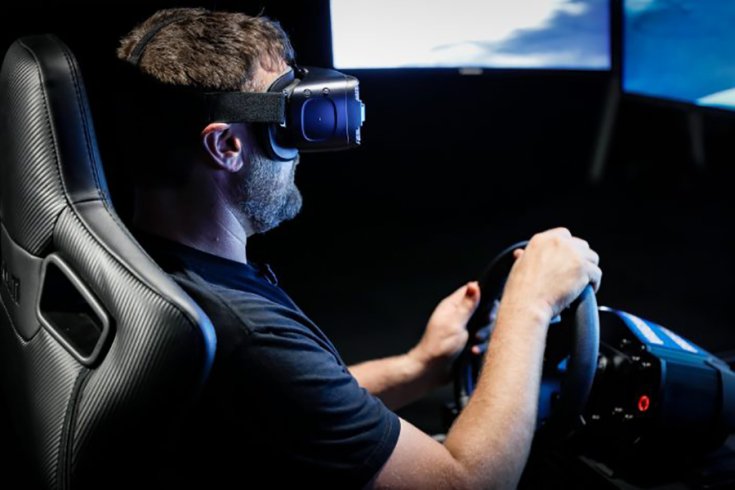 Vaughn Gittin Jr. a szimulátorban