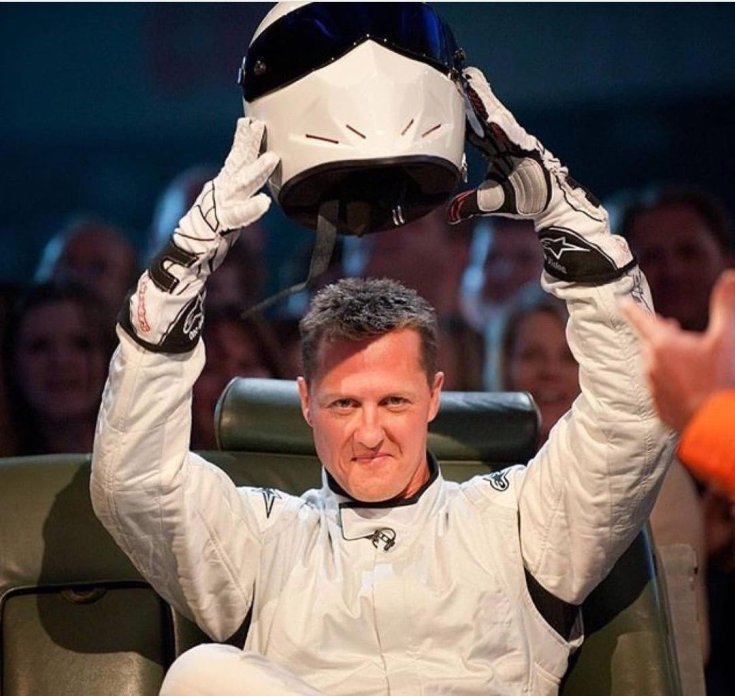 Michael Schumacher mint A Stig a Top Gearben
