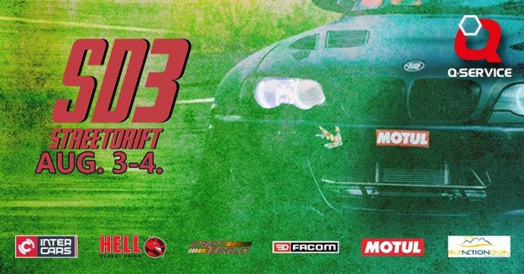 Street Drift3 esemény szórólapja