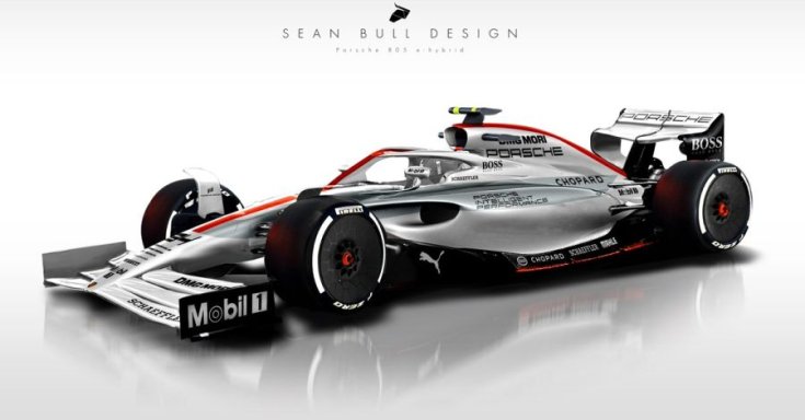 Porsche F1-es koncepció