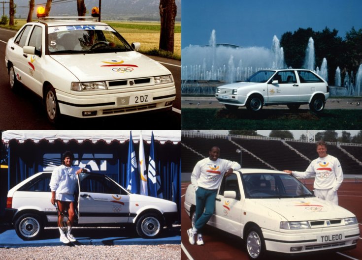 1992-es Barcelonai olimpia limitált SEAT autói