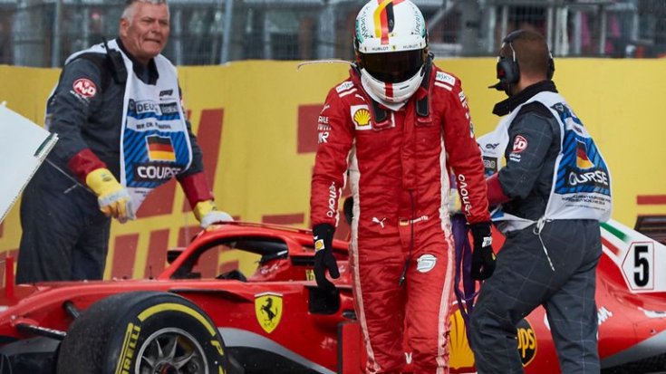 Vettel kiesése után