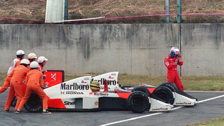 Senna és Prost autója
