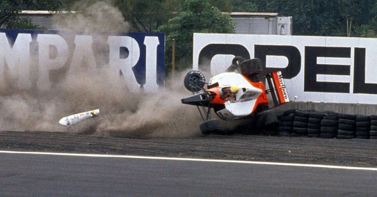 Senna 1990-es balesete Mexikóban