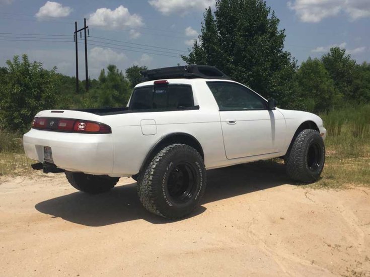 Nissan Silvia pickup tuning oldalról