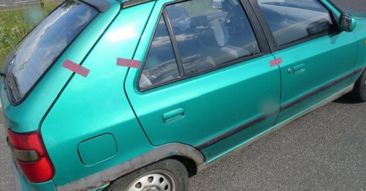 Škoda típusú személygépkocsi