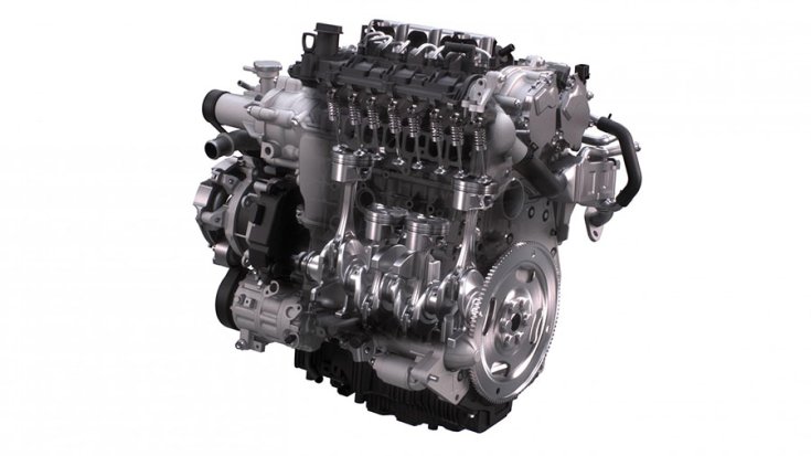 Mazda Skyactiv-X motorblokk önmagában