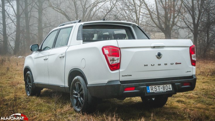 Ssangyong Musso Grand teszt Alapjárat