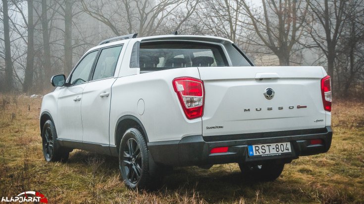 Ssangyong Musso Grand teszt Alapjárat