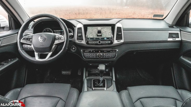 Ssangyong Musso Grand teszt Alapjárat