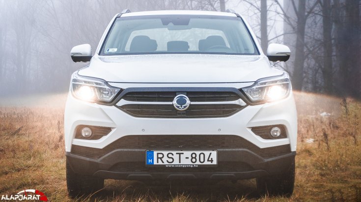 Ssangyong Musso Grand teszt Alapjárat