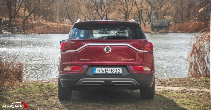 Ssangyong Korando 1.5 Turbo GDI C300 hátulról
