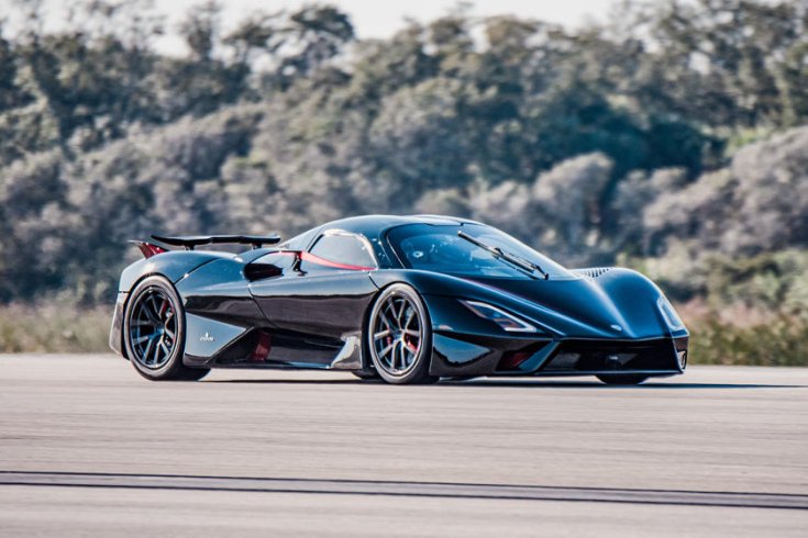 SSC Tuatara oldalról