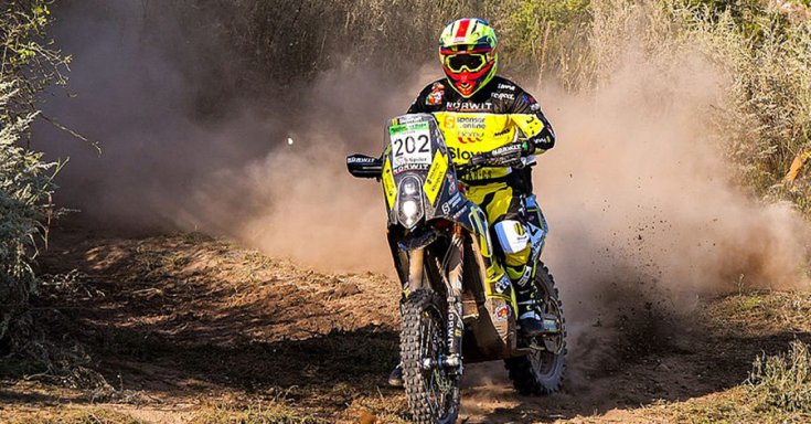 Stefan Svitko motoron ülve menet közben