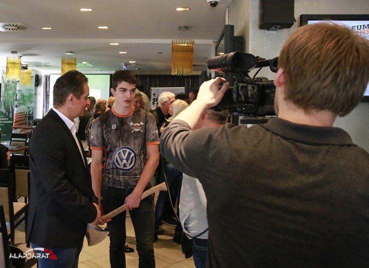 Szeremley Csaba és Strubel Bence interjút ad