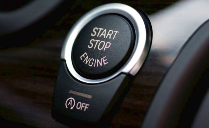 stop-start rendszer gomb