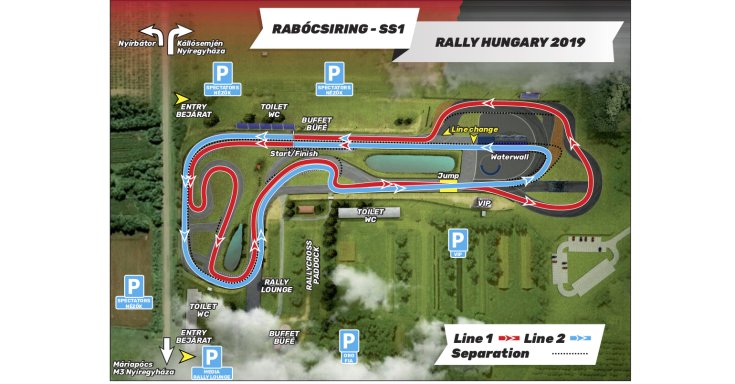 2019 Rally Hungary FIA ERC Rabócsi Ring Superspeciál