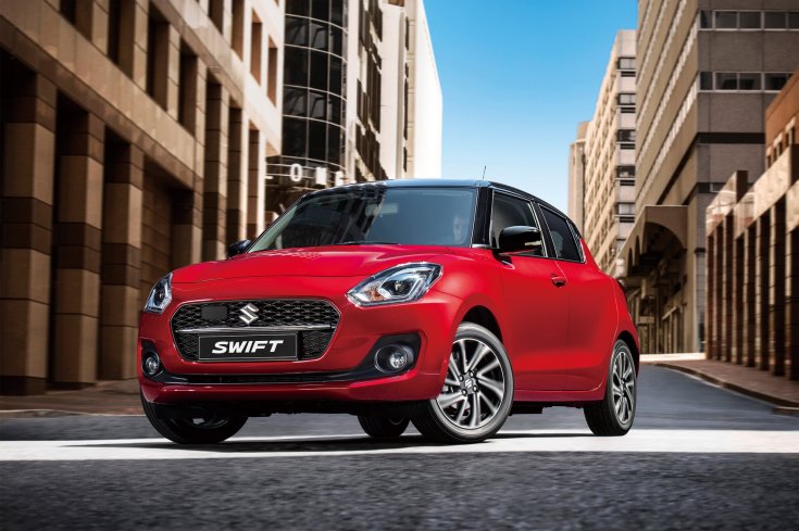 Suzuki Swift szemből