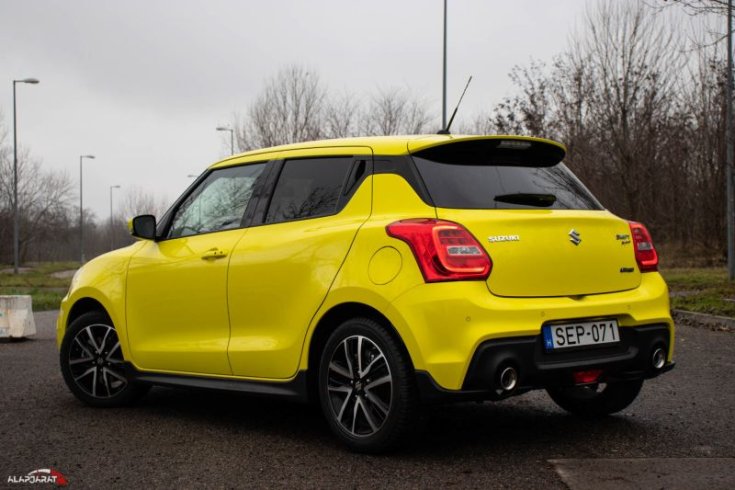 Suzuki Swift Sport teszt alapjárat