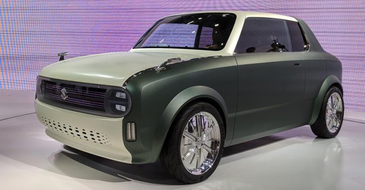 A Suzuki Waku SPO elölről negyvenötfokban fotózva
