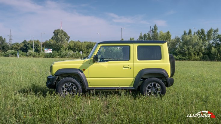 Suzuki Jimny AT teszt alapjárat