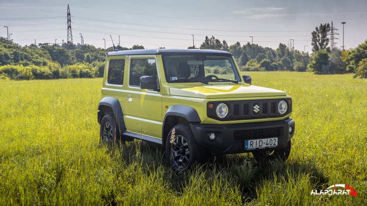 Suzuki Jimny AT teszt alapjárat