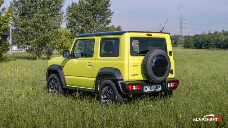 Suzuki Jimny AT teszt alapjárat