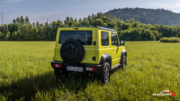 Suzuki Jimny AT teszt alapjárat