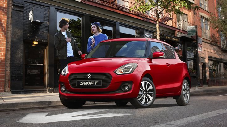 Suzuki Swift szemből