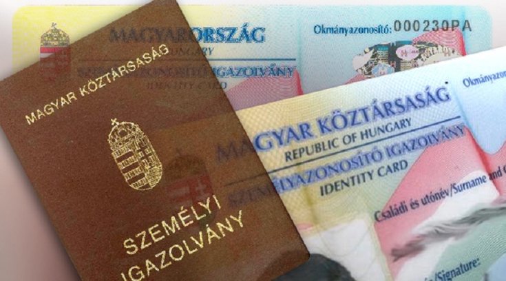 személyi igazolvány és útlevél
