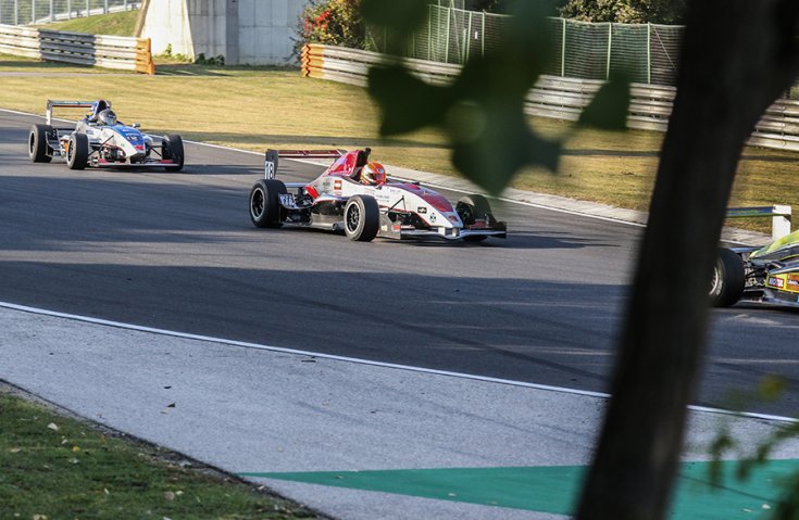 Szomszéd Lajos Balázs a Hungaroringen