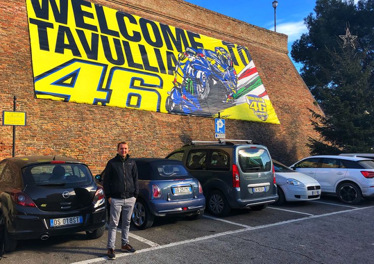 Tavullia VR46 plakát