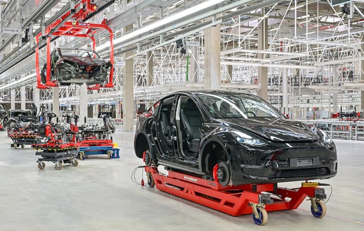 Tesla Model 3 gyártás
