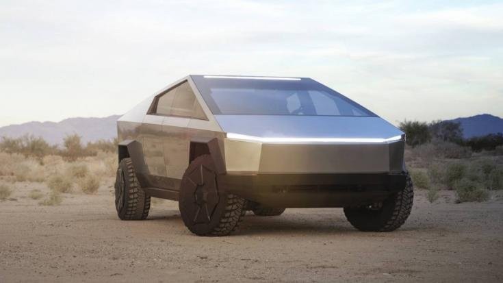 Tesla Cybertruck elölről
