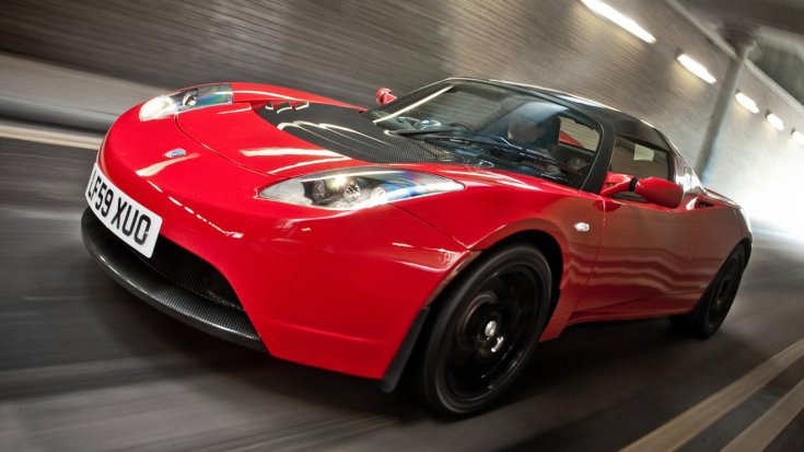 Tesla Roadster sportautó