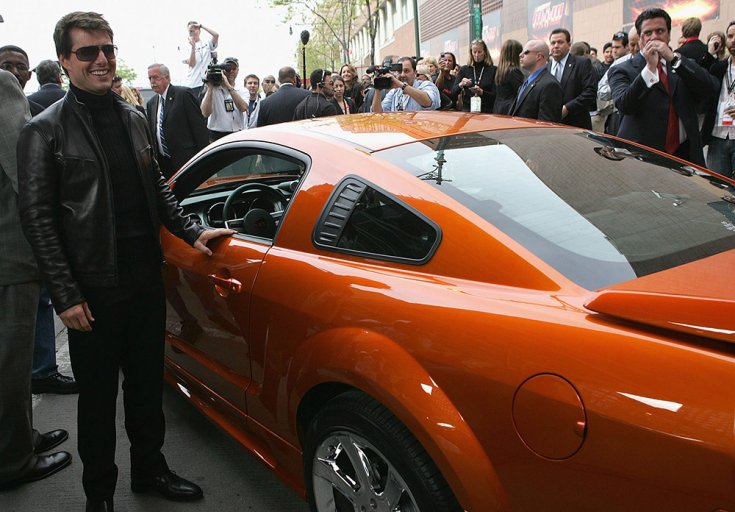 Tom Cruise Ford Mustang