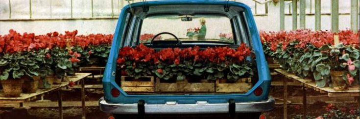 Wartburg 353 Tourist csomagtere