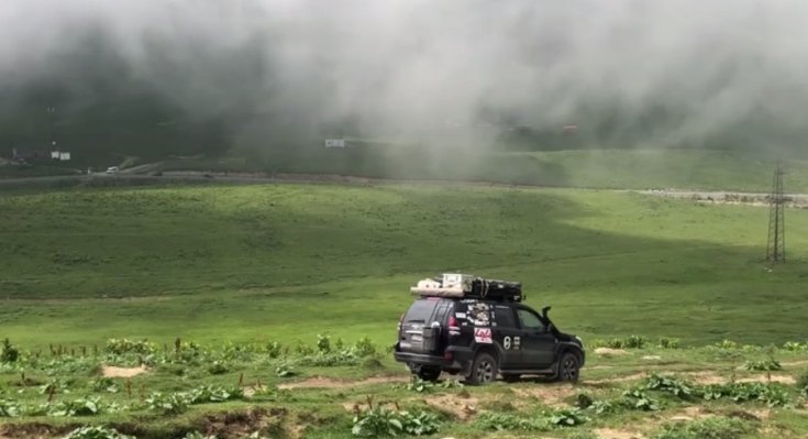 Toyota Land Cruiser Mongóliában