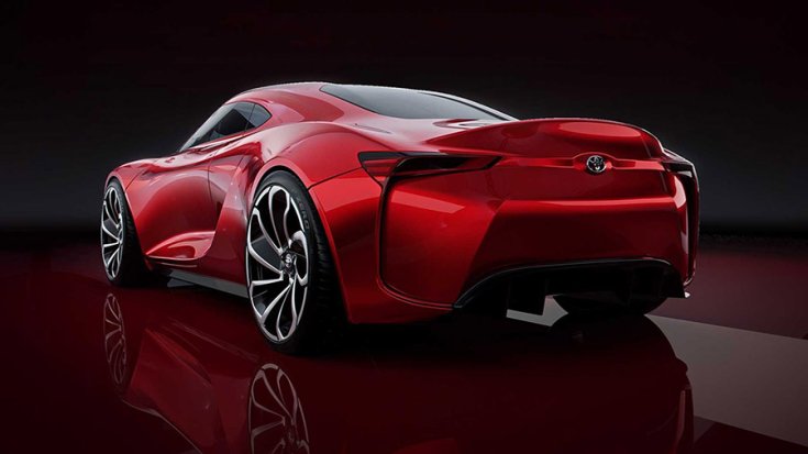 Toyota MR2 koncepció hátulról