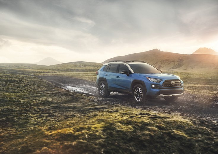 Toyota RAV4 terepkörnyezetben