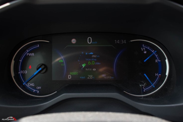 Toyota RAV4 Hybrid Teszt Alapjárat