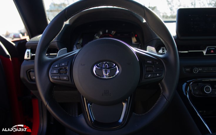 Toyota Supra GR Teszt Alapjárat