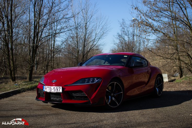 Toyota Supra GR Teszt Alapjárat