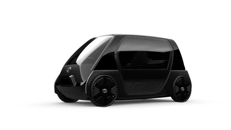 A Toyota Ultra-Compact BEV business elölről fotózva