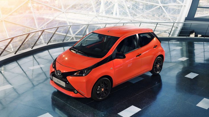 Toyota Aygo fentről